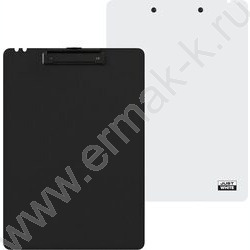 Клипборд А4 "JUST WHITE" /полипропилен /прижим с подвесом /белый NEW | Фото 2