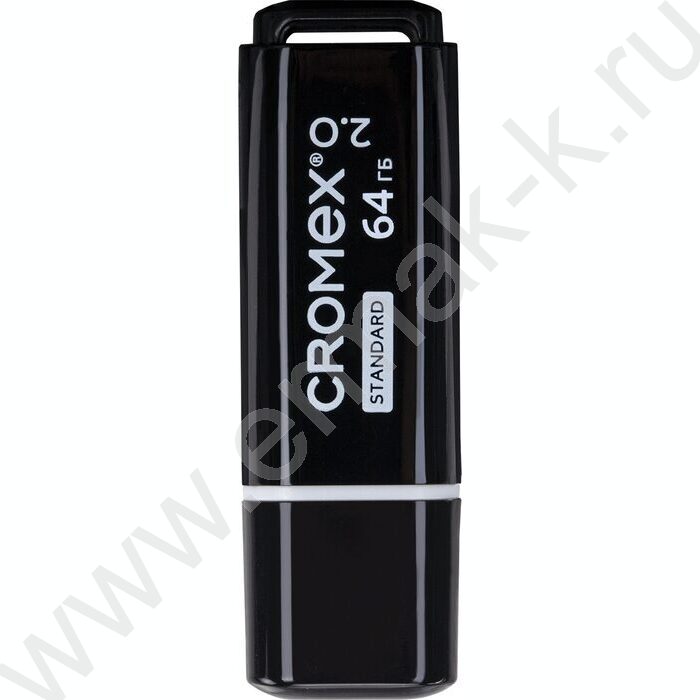 Съемный носитель информации 64GB USB Flash Drive <USB 2.0> черный "Standard" | Фото 1
