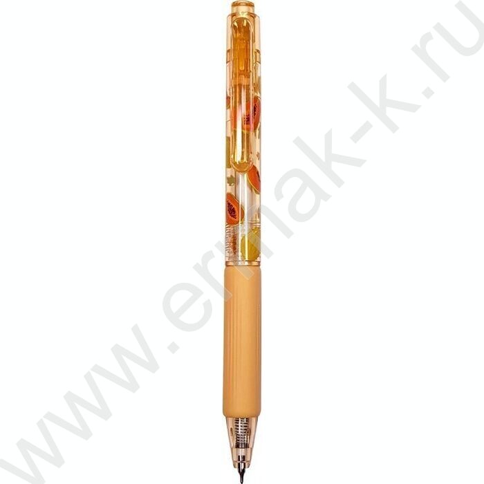 Ручка шар авт 0,7мм Aroma Fruit синяя /с ароматом папайи, с ароматизированным держателем | Фото 1