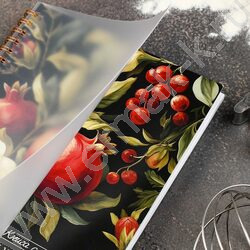 Книга д/записи кулинарных рецептов  60л А5 спираль "Гранат" NEW | Фото 8