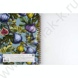 Книга д/записи кулинарных рецептов  60л А5 спираль "Инжир" NEW | Фото 5