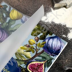 Книга д/записи кулинарных рецептов  60л А5 спираль "Инжир" NEW | Фото 8