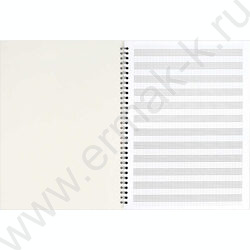 Тетрадь для нот 32л А4 /спираль/  "Рояль и звездное небо" NEW | Фото 2