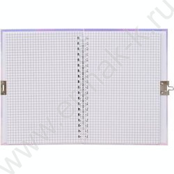 Блокнот  48л 18*13см "Девочка LOVELY" спираль,цветная тв.обл. /ассорти/,блок-клетка.+замочек NEW | Фото 2