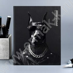 Дневник 1-11кл. /тв.обл./выб. Уф-лак/мат.лам. "Доберман" NEW | Фото 8