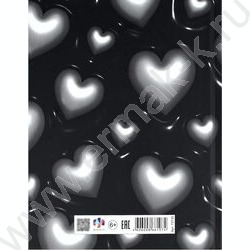 Дневник 1-11кл. /тв.обл./выб. Уф-лак/мат.лам. "Объёмные сердечки" NEW | Фото 7