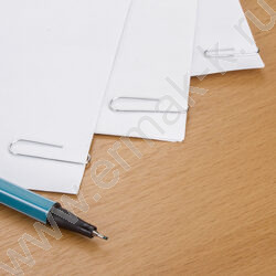 Скрепки 28мм /100шт оцинкованные NEW | Фото 5