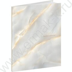 Дневник 1-11кл. /тв.обл./глянец "Белый мрамор" NEW | Фото 1