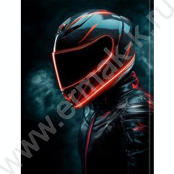 Дневник 1-11кл. /тв.обл./глянец "Мотоциклист в черном-1" NEW | Фото 7