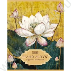 Тетрадь  48л клетка/пластик обл. "Белый лотос" ассорти NEW | Фото 5