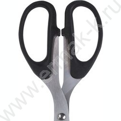 Ножницы 21см "Classic" /классической формы, 2-х сторонняя заточка /черные NEW | Фото 4