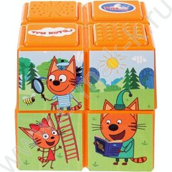 Игра Кубик-рубика "Три кота" звук 10 песен NEW | Фото 1