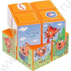 Игра Кубик-рубика "Три кота" звук 10 песен NEW | Фото 2