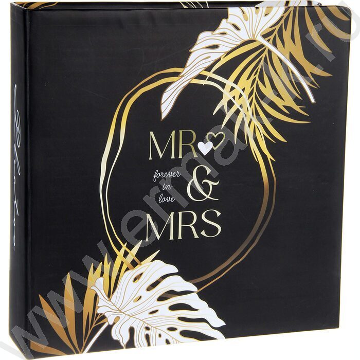 Фотоальбом /200фот./ 10*15 бум.карм.с мемо, клеевой пер-т, черные страницы NEW | Фото 1