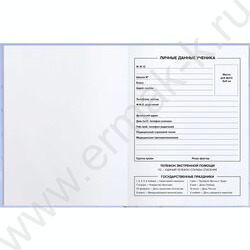 Дневник 1-11кл. /лайт/выб.УФ-лак/мат.лам. "Девочка с зайкой" NEW | Фото 3