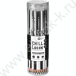 Карандаш ч/гр с ластиком HB Фразы с характером /тубус NEW | Фото 2