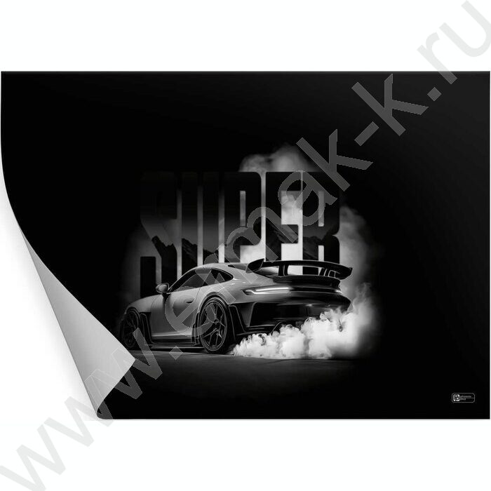 Пленка д/уроков труда 50*70см "Супер" ПВХ 130мкм ПЭТ-пакет с европодвесом NEW | Фото 1