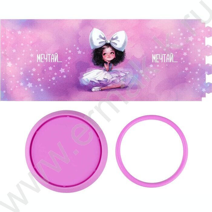 Подставка д/канцелярских принадлежностей  1отд. Балерина с бантом NEW | Фото 3