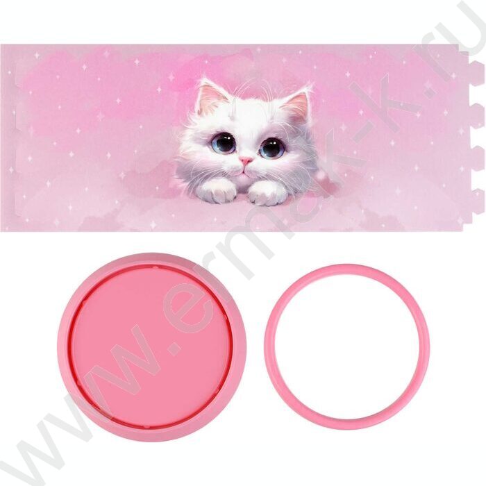 Подставка д/канцелярских принадлежностей  1отд. Белый кот NEW | Фото 3