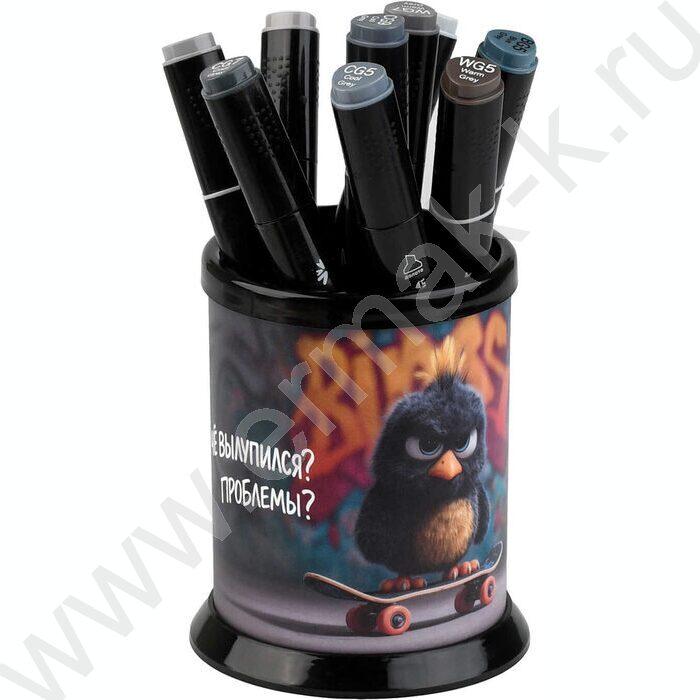 Подставка д/канцелярских принадлежностей  1отд. Опасный птенец NEW | Фото 5