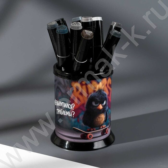 Подставка д/канцелярских принадлежностей  1отд. Опасный птенец NEW | Фото 6