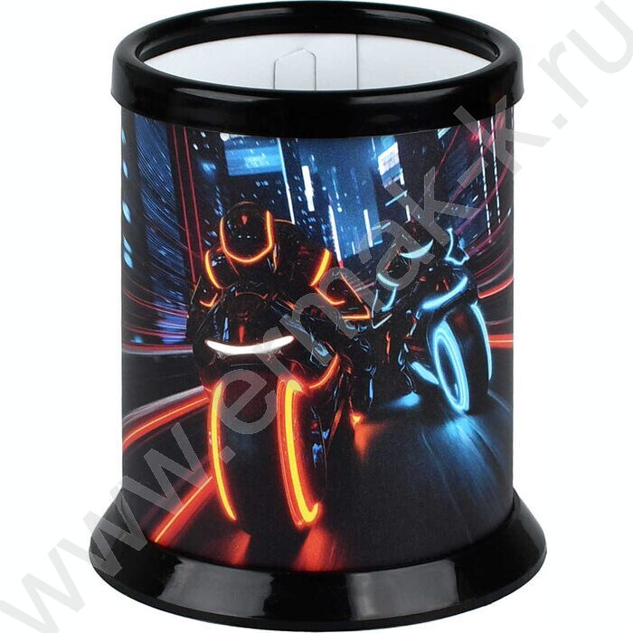 Подставка д/канцелярских принадлежностей  1отд. Ночные мотоциклисты NEW | Фото 1