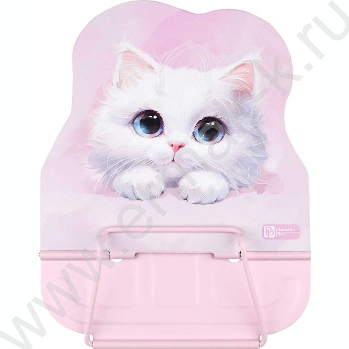 Подставка д/книг метал. Белый кот /кол. углов наклона - три NEW | Фото 6