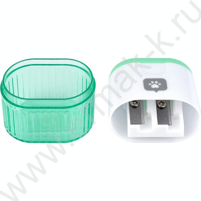 Точилка 2отв. пластик "Месседж" /с контейнером /ассорти NEW | Фото 3