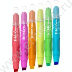 Мелки гелевые  6цв Jolly Friends Neon, выкручивающиеся NEW | Фото 2