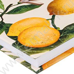 Блокнот  80л А6 тв.обл. "Flora.Paradise.Lemons" NEW | Фото 4