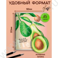 Тетрадь  48л клетка "Авокадомания-1" ассорти NEW | Фото 3