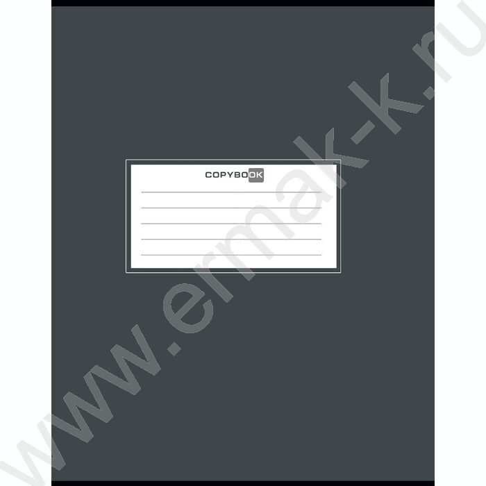 Тетрадь  48л клетка "Серая классика-1" ассорти NEW | Фото 1