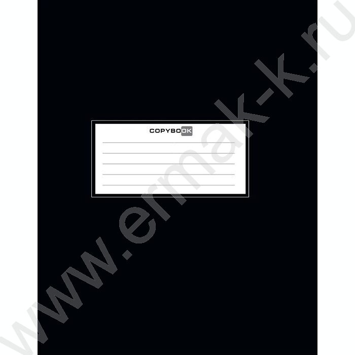 Тетрадь  48л клетка "Черная классика-1" ассорти NEW | Фото 1