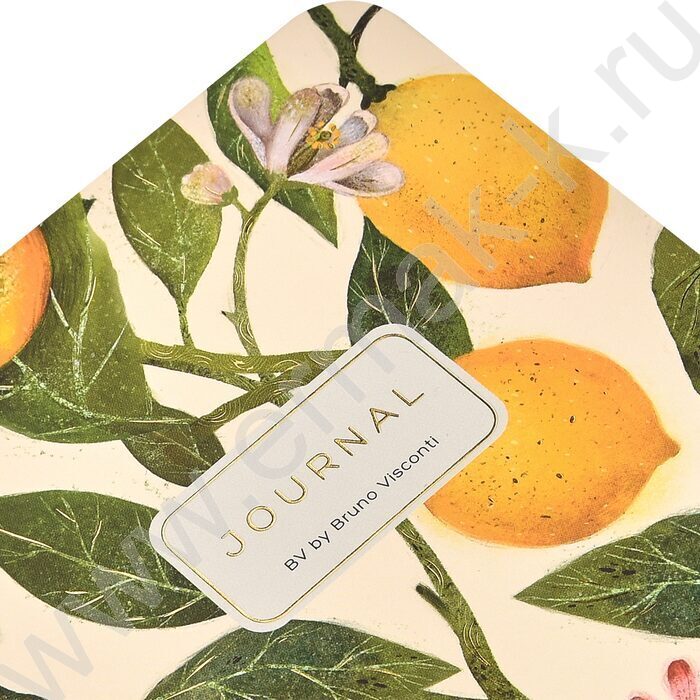 Блокнот 100л А6 "Flora.Paradise.Lemons" линейка,на резинке NEW | Фото 4
