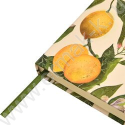 Зап. книжка 100л А6 "Flora.Paradise.Lemons" линейка,на резинке NEW | Фото 5