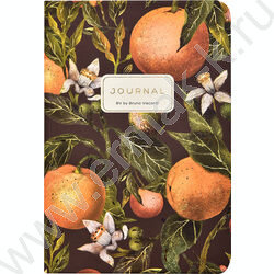 Зап. книжка 100л А6 "Flora.Paradise.Oranges" линейка,на резинке NEW | Фото 3