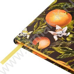 Еженедельник н/дат А5 72л Flora.Paradise.Oranges линейка,на резинке,ляссе NEW | Фото 5
