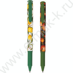 Ручка шар DreamWrite. Flora.Paradise синяя 0,7мм /корпус SOFT TOUCH NEW | Фото 1