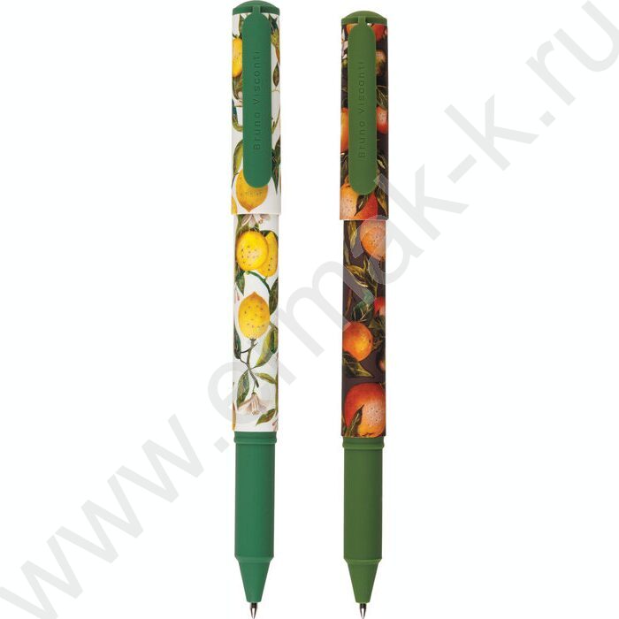 Ручка шар DreamWrite. Flora.Paradise синяя 0,7мм /корпус SOFT TOUCH NEW | Фото 1