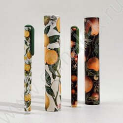 Ручка шар DreamWrite. Flora.Paradise синяя 0,7мм /корпус SOFT TOUCH NEW | Фото 9