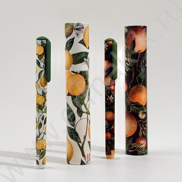 Ручка шар DreamWrite. Flora.Paradise синяя 0,7мм /корпус SOFT TOUCH NEW | Фото 9