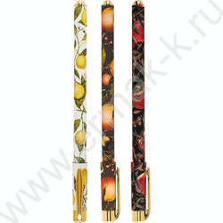 Ручка шар HappyWrite.Flora.Paradise синяя 0,38мм /корпус SOFT TOUCH NEW | Фото 2