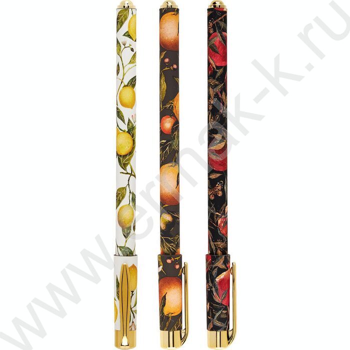 Ручка шар HappyWrite.Flora.Paradise синяя 0,38мм /корпус SOFT TOUCH NEW | Фото 2