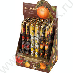 Ручка шар HappyWrite.Flora.Paradise синяя 0,38мм /корпус SOFT TOUCH NEW | Фото 4