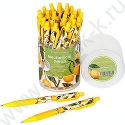 Карандаш механический 0,7мм НВ Flora.Paradise.Лимоны NEW | Фото 3