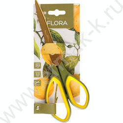 Ножницы 21,5см Flora.Paradise.Лимоны /с золотыми лезвиями NEW | Фото 3