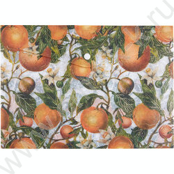 Папка-конверт на кнопке Flora.Paradise.Oranges | Фото 1