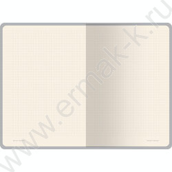 Тетрадь  60л клетка "Flora.Paradaise.Oranges" 80 г/м2 бежевая бумага,обложка иск.кожа NEW | Фото 5