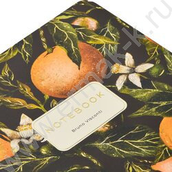 Тетрадь  40л клетка "Flora.Paradaise.Oranges" 70 г/м2 бежевая бумага NEW | Фото 6