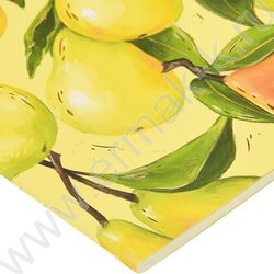 Тетрадь  40л клетка "Flora.Paradaise.Груши" 70 г/м2 бежевая бумага NEW | Фото 7